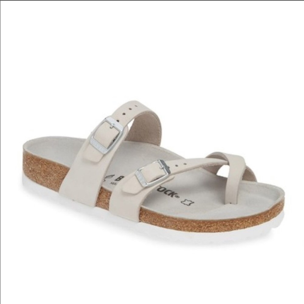 BIRKENSTOCK white Mayari sandal